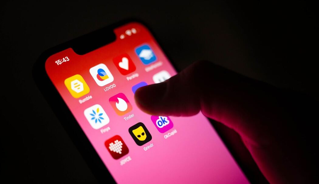 Dating-Apps auf einem Smartphone
