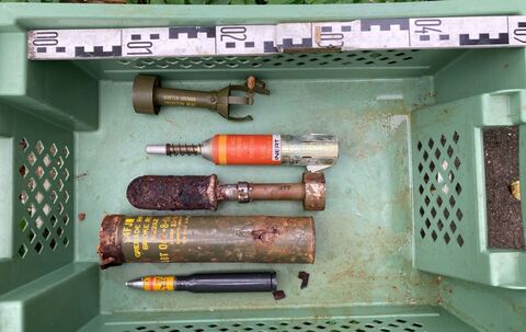 Polizei findet rund 300 Waffen im Haus eines Toten