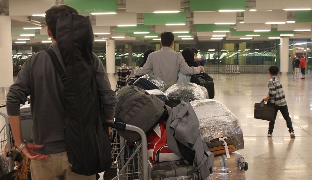 Flug mit Afghanen aus Aufnahmeprogrammen Flug mit Afghanen aus Aufnahmeprogrammen
