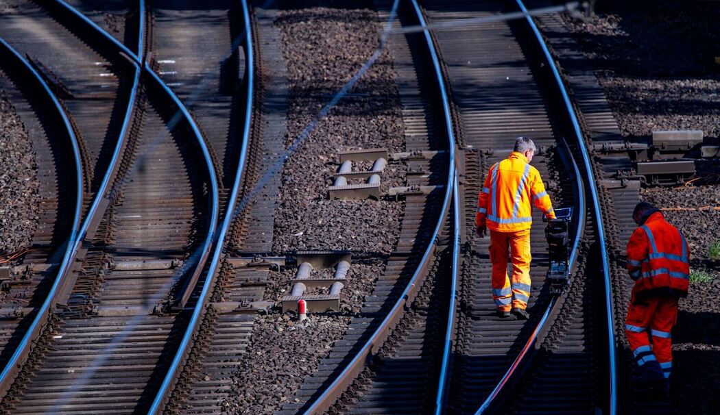 Bauarbeiten bei der Deutschen Bahn