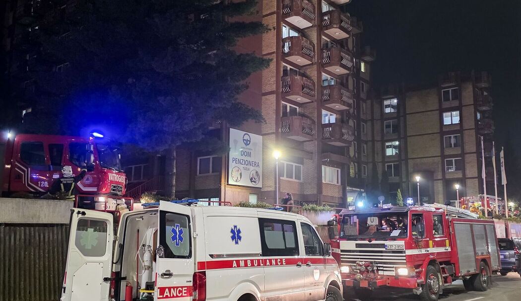 Brand im Pflegeheim in Bosnien