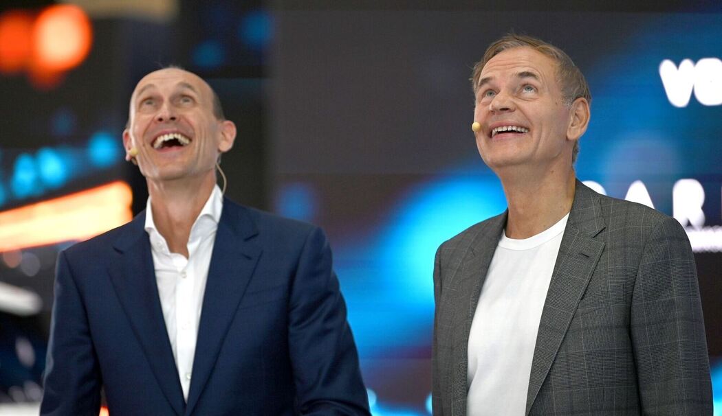 Ralf Brandstätter und Oliver Blume Ralf Brandstätter und Oliver Blume