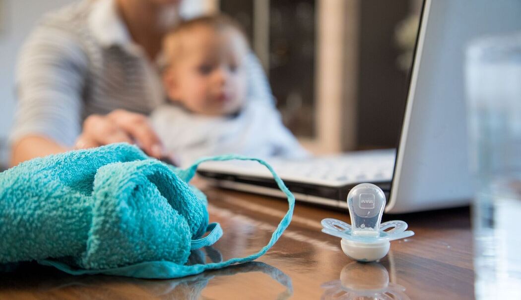 Homeoffice mit Kleinkind