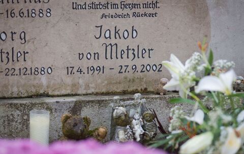 Jakob von Metzler - Grab