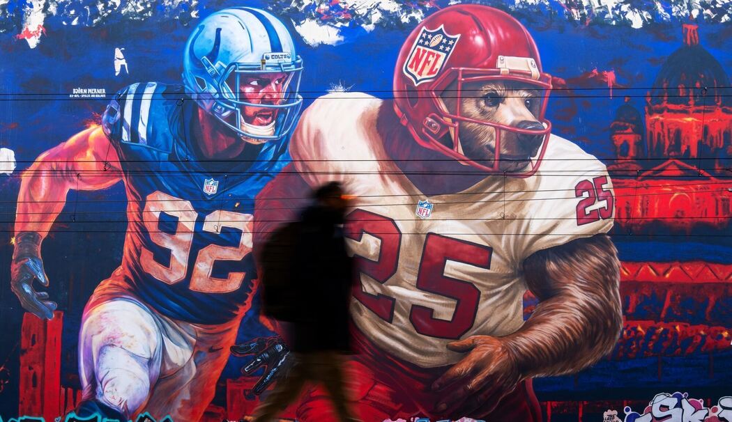 NFL-Wandbild am Savignyplatz NFL-Wandbild am Savignyplatz