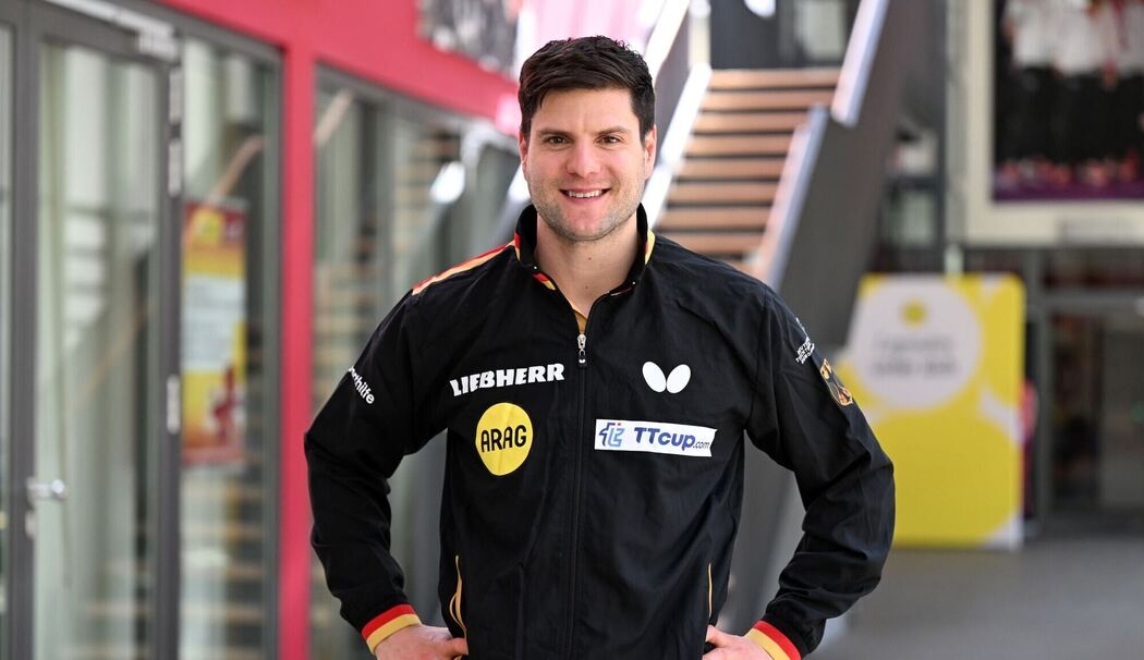 Tischtennis-Profi Dimitrij Ovtcharov Tischtennis-Profi Dimitrij Ovtcharov