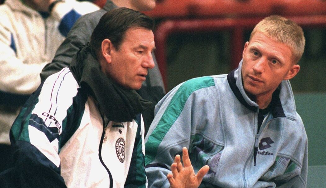 Boris Becker und Niki Pilic Boris Becker und Niki Pilic