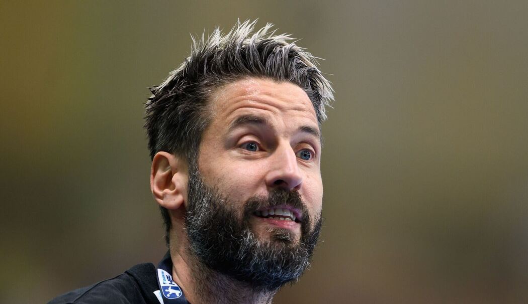 Trainer Bennet Wiegert vom SC Magdeburg. Trainer Bennet Wiegert vom SC Magdeburg.