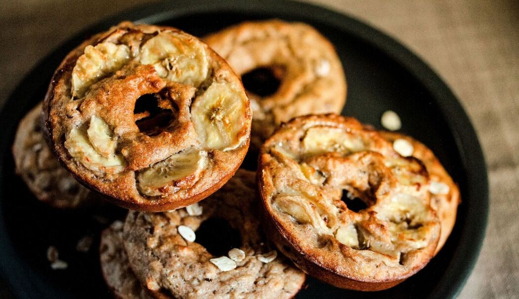 Banana Bread Donuts