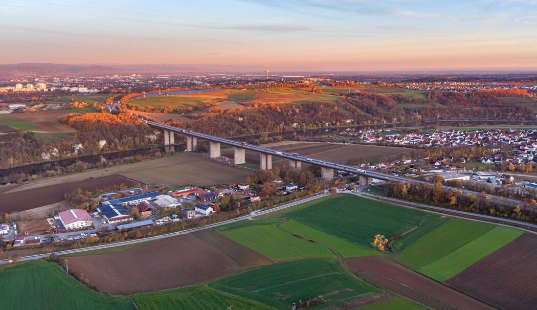 Donaubrücke Sinzing - Autobahn A3 Donaubrücke Sinzing - Autobahn A3