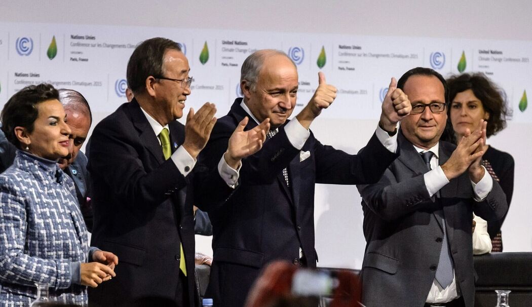 Klimakonferenz COP21 im Jahr 2015 in Paris Klimakonferenz COP21 im Jahr 2015 in Paris