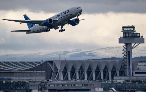 Passagiere fliegen weiterhin in die USA.