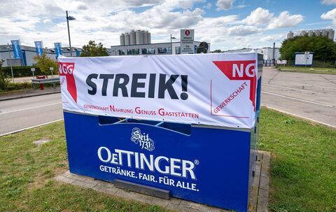 Tarifkonflikt bei Oettinger