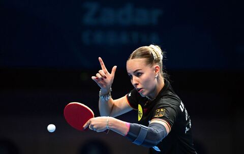 Tischtennis-Star Annett Kaufmann