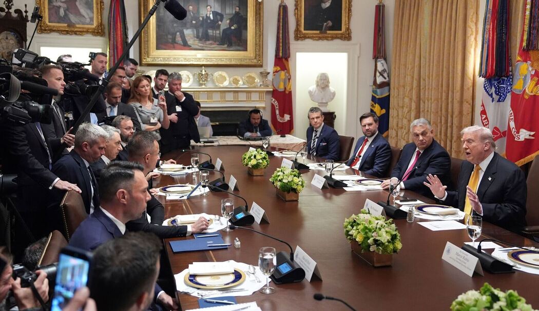 Ungarns Regierungschef Orban im Weißen Haus Ungarns Regierungschef Orban im Weißen Haus