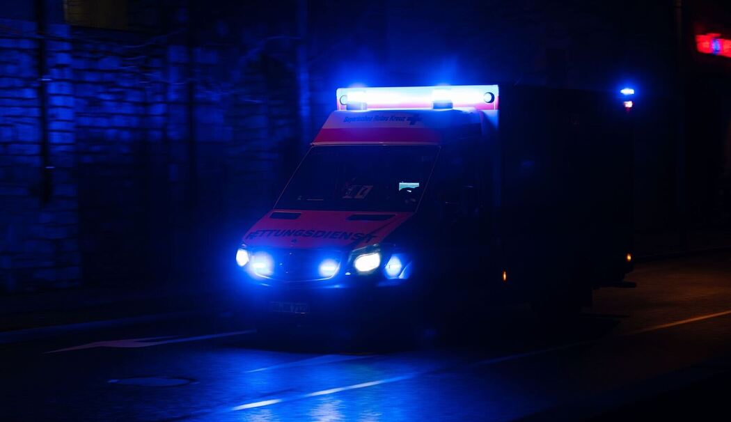 Rettungswagen im Einsatz