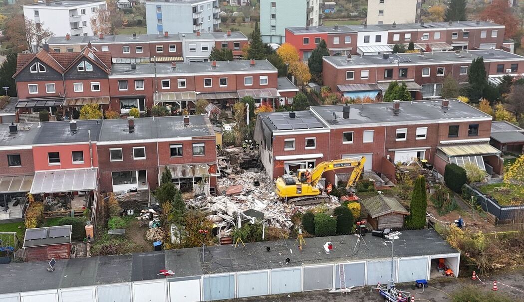 Wohnhaus in Wolfenbüttel detoniert Wohnhaus in Wolfenbüttel detoniert