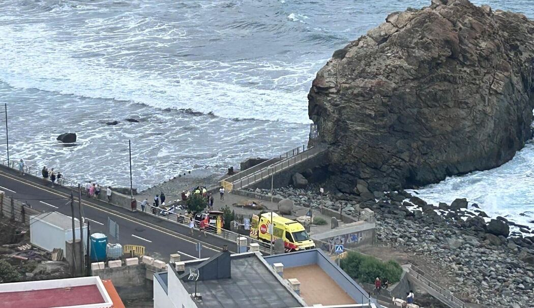 Riesenwellen auf Teneriffa