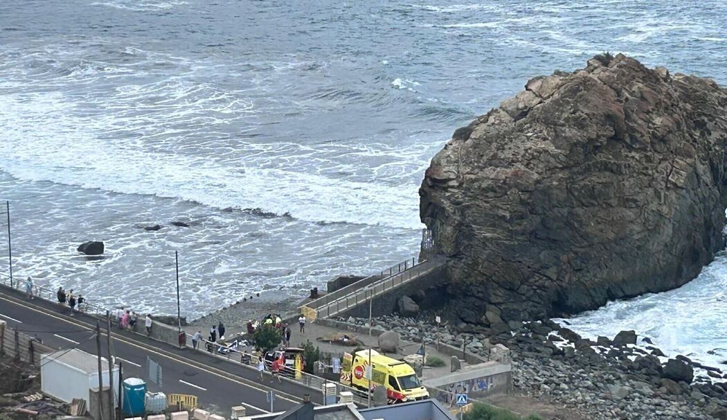 Riesenwellen auf Teneriffa