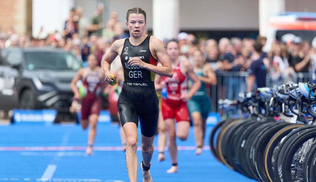 Triathletin Tanja Neubert