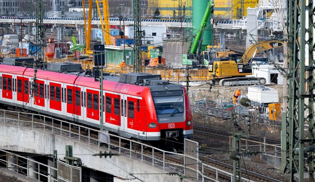 Baustelle der zweiten Stammstrecke in München Baustelle der zweiten Stammstrecke in München