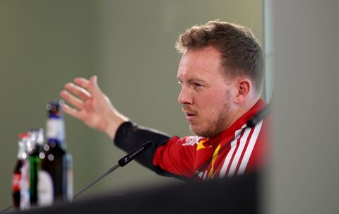 Pressekonferenz Fußball-Nationalmannschaft