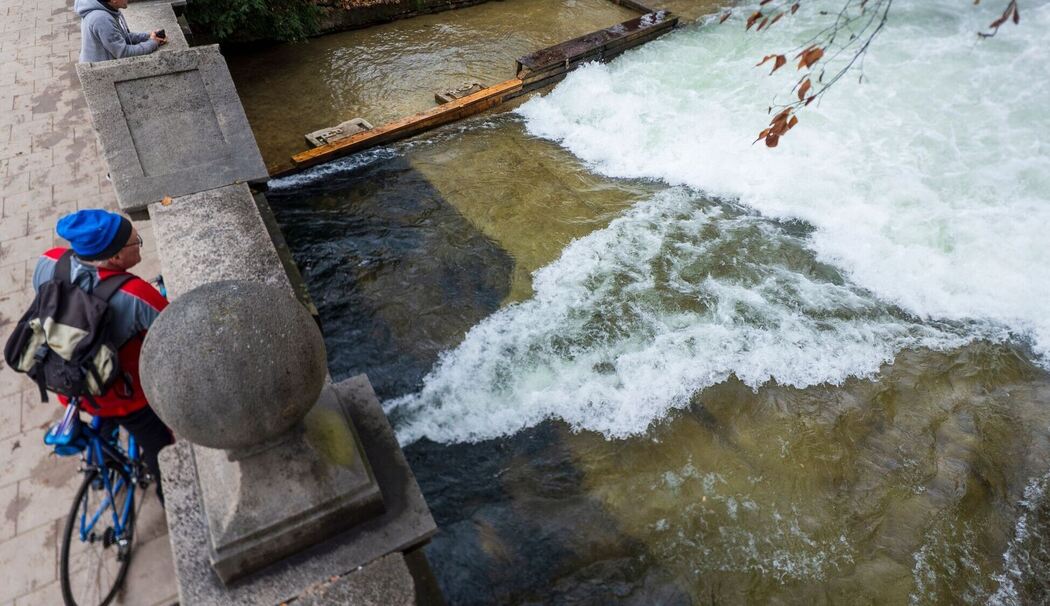 Weitere Entwicklung an der Eisbachwelle