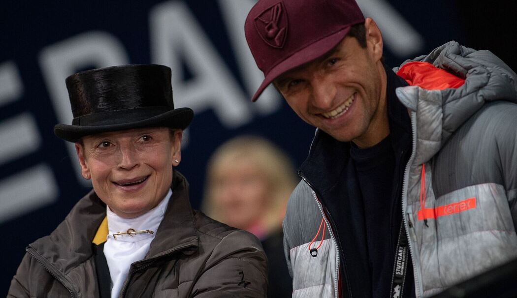 Isabell Werth und Thomas Müller Isabell Werth und Thomas Müller