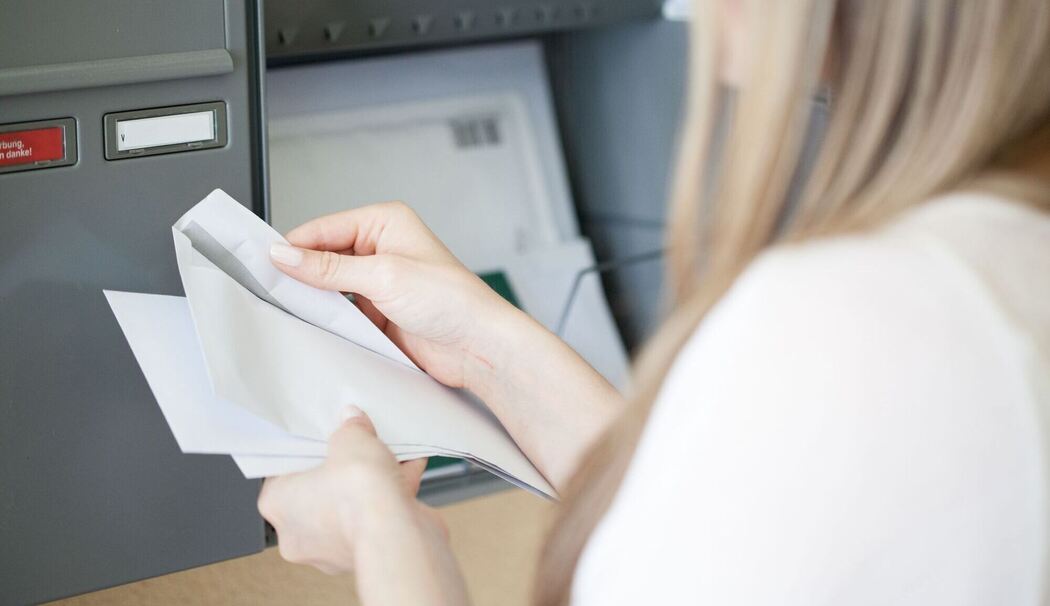 Post im Briefkasten