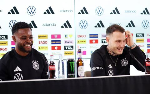 Pressekonferenz der Fußball-Nationalmannschaft