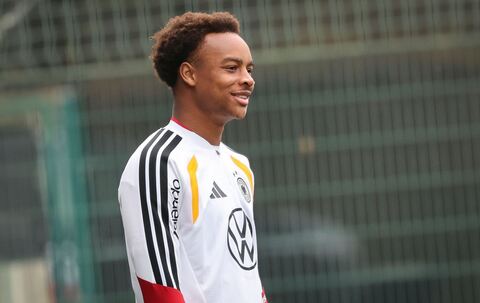 Training der Fußball-Nationalmannschaft