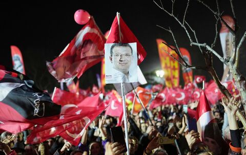 Proteste nach der Festnahme des Istanbuler Bürgermeisters