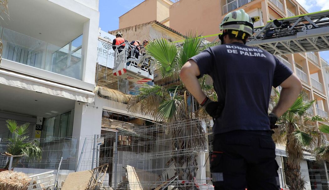 Gebäudeeinsturz auf Mallorca Gebäudeeinsturz auf Mallorca