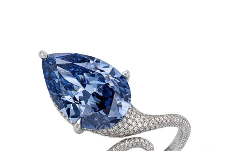 Der blaue Mellon-Diamant