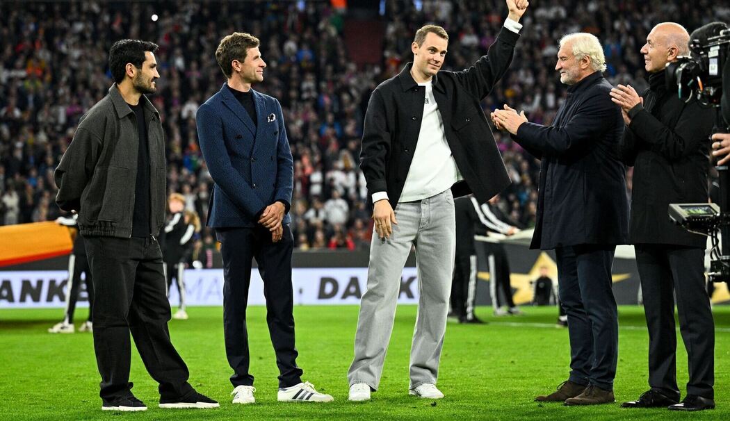 Manuel Neuer und Rudi Völler Manuel Neuer und Rudi Völler