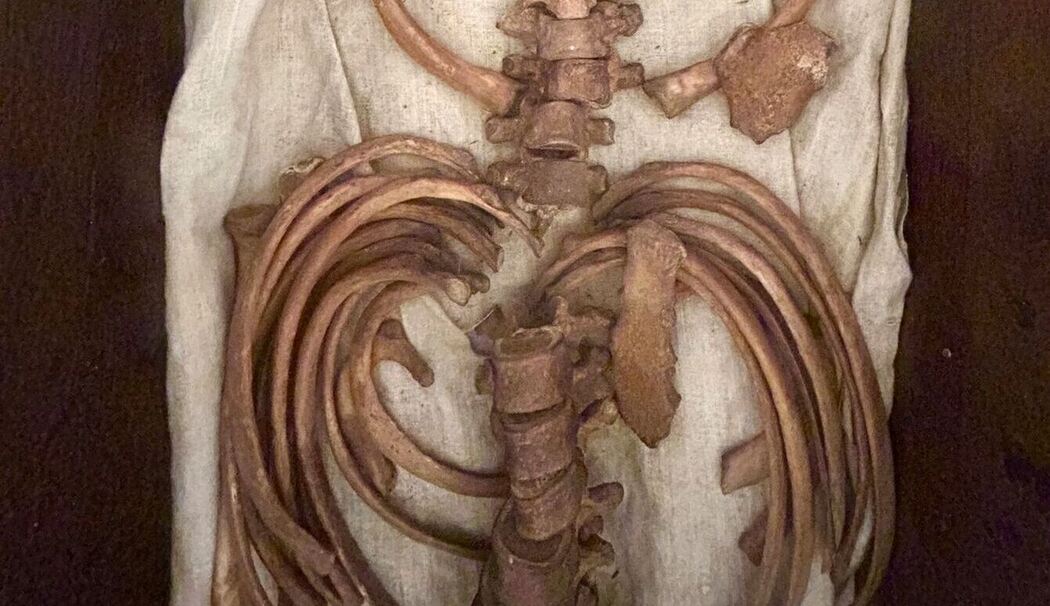 Heiligen Gebeine von König Knud im Dom von Odense