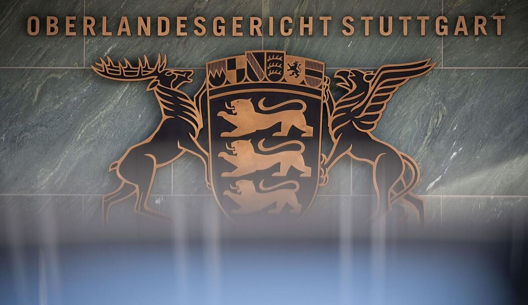 Schriftzug des Oberlandesgerichts Stuttgart Schriftzug des Oberlandesgerichts Stuttgart