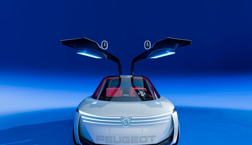 Blick in die Zukunft: Die Designstudie Polygon von Peugeot