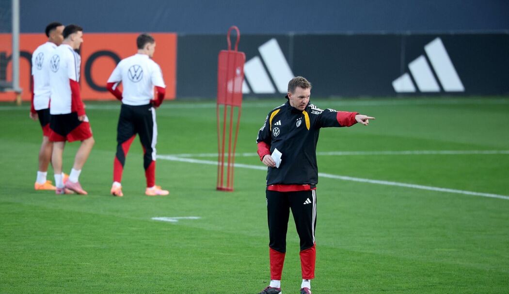 Training der Fußball-Nationalmannschaft