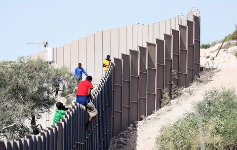 Migranten auf Lampendusa