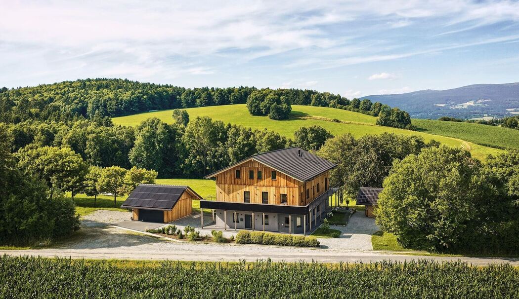 Verlostes Haus im Bayerischen Wald