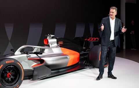 Audi stellt Formel-1-Design vor