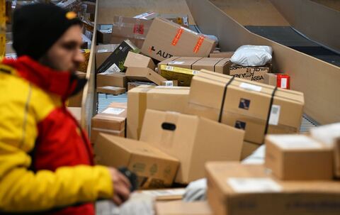 DHL-Paketzentrum in Düsseldorf