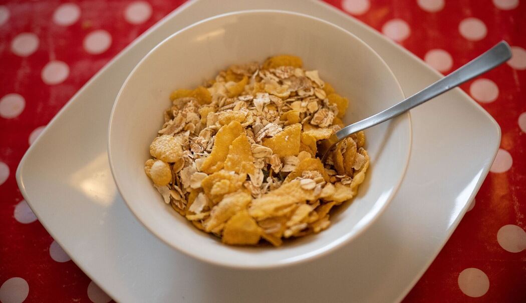 Müsli zum Frühstück