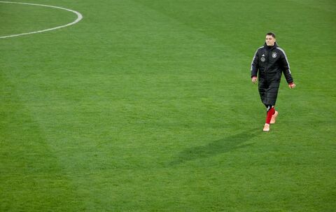 Training der Fußball-Nationalmannschaft