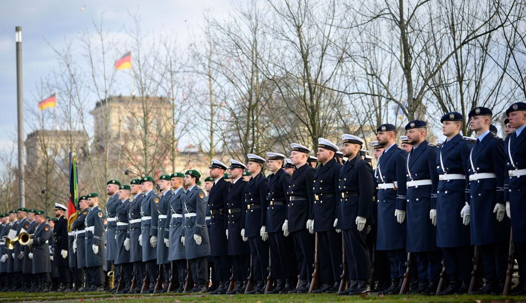 70. Jahrestag der Bundeswehr - Feierliches Gelöbnis