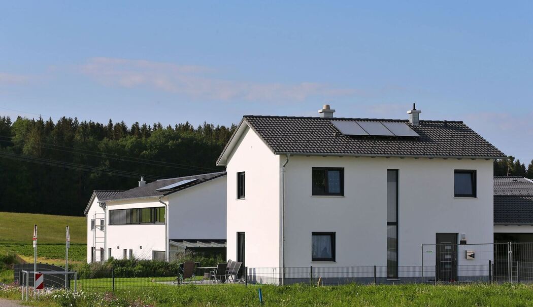 Einfamilienh'user im Neubaugebiet