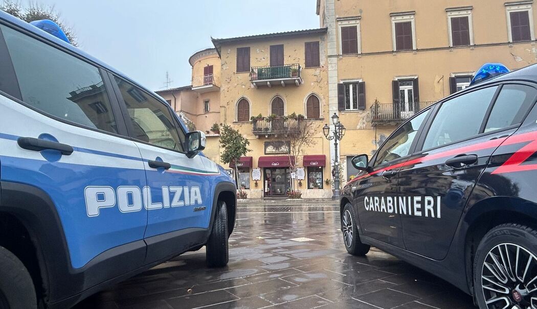 Autos der italienischen Polizei