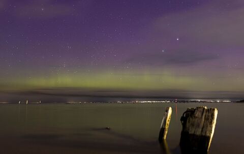 Aurora Australis über Australien