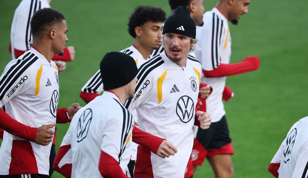 Training der Fußball-Nationalmannschaft